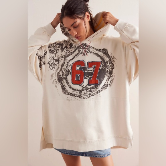 We The Free Tops - We The Free 67 Hoodie NWOT SMALL OVERSIZED
